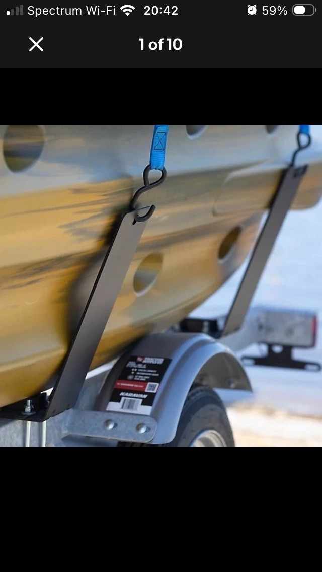 KARAVAN Utility Trailer Kit- Universal Kayak Carrier Hardware Kit