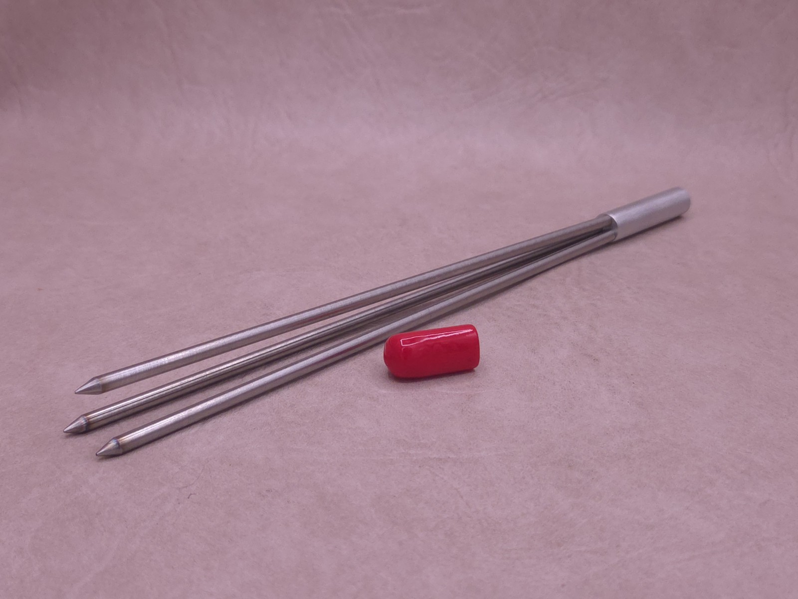 Spearfishing Spear Tip Lot – Cressi 3-Prong Paralyzer & Mechanical Double barb