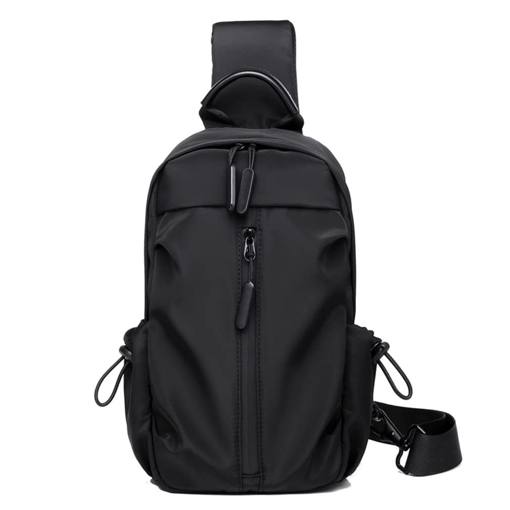 Casual Sling Bag 18.5cm(W)x8cm(D)x30cm(H) (7.28″x3.14″x11.81″), #24black