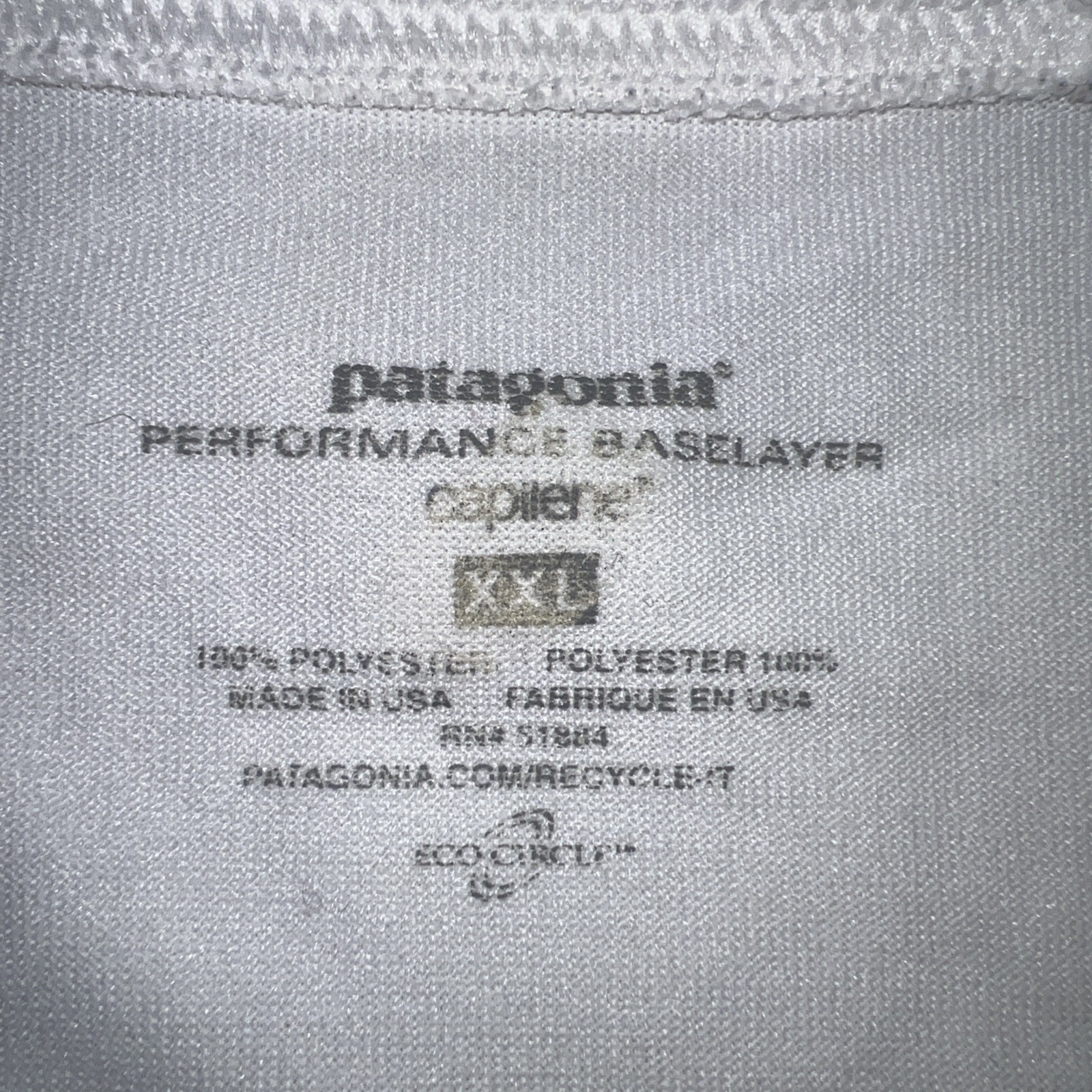 Lot Of 4 (2 S/S + 2 L/S) Patagonia Rash Guards Swim Shirts 2XL White Black Blue+