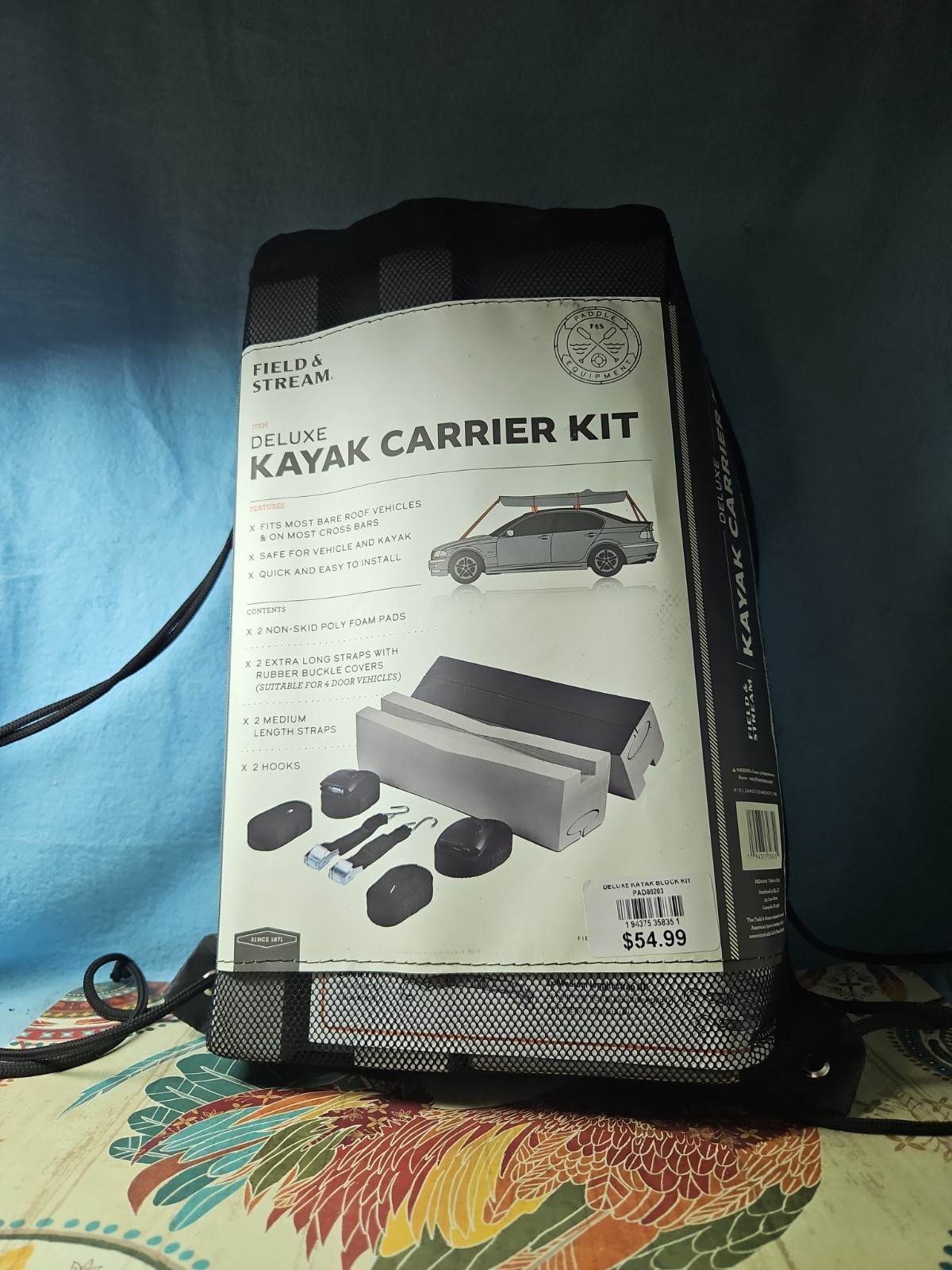 Field & Stream Deluxe Kayak Carrier Kit