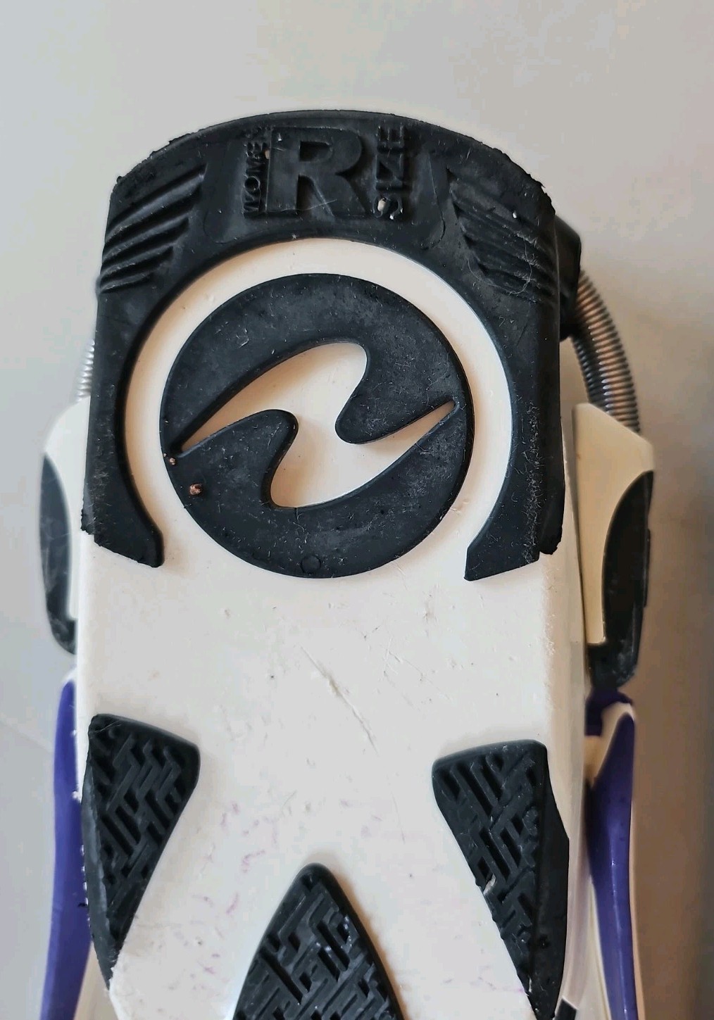 Aqua Lung Shot FX Scuba Diving Fins Womens Size R White,Black & Purple Pre-owned