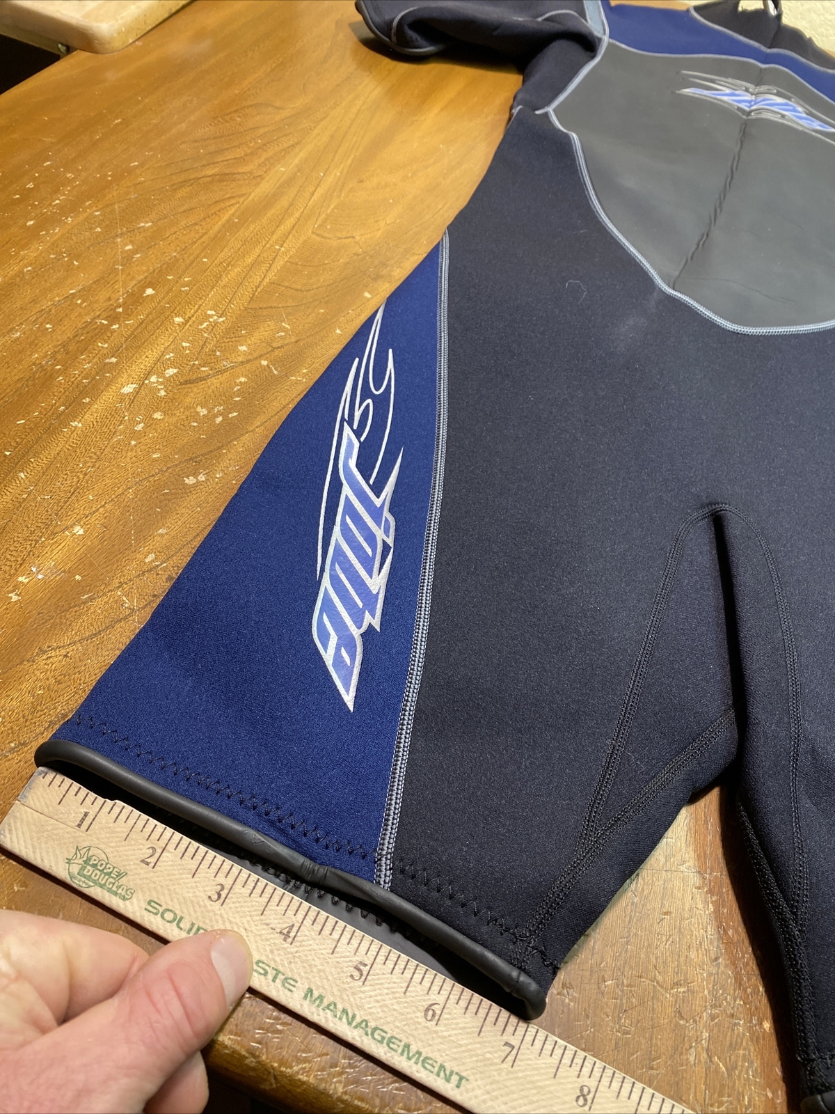 JOBE SPORTS Men Blue Gray Shorty Power Stretch Wetsuit New With Tags