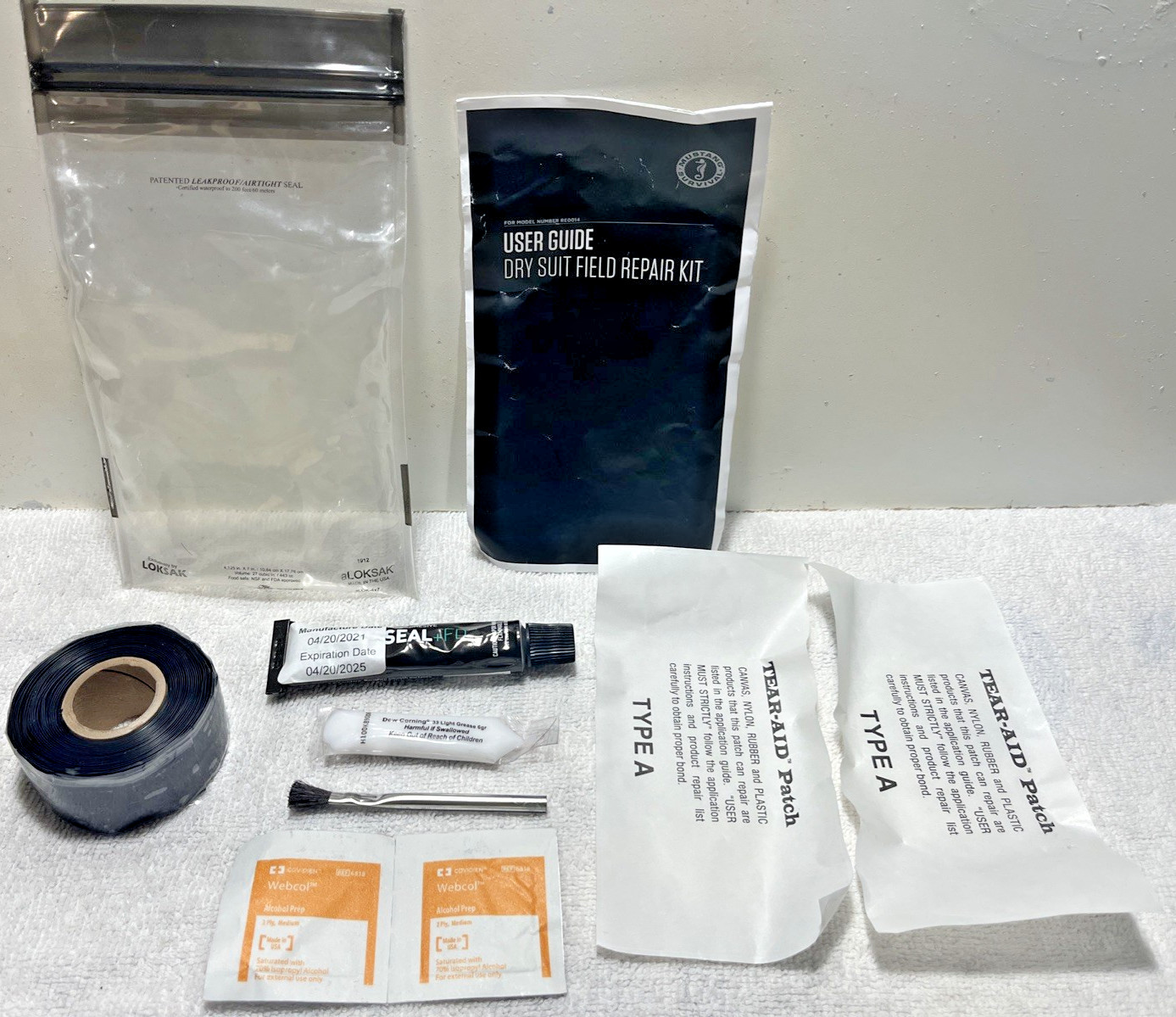 Mustang Survival Dry Suit Field Repair Kit/ RE0014/ Unused