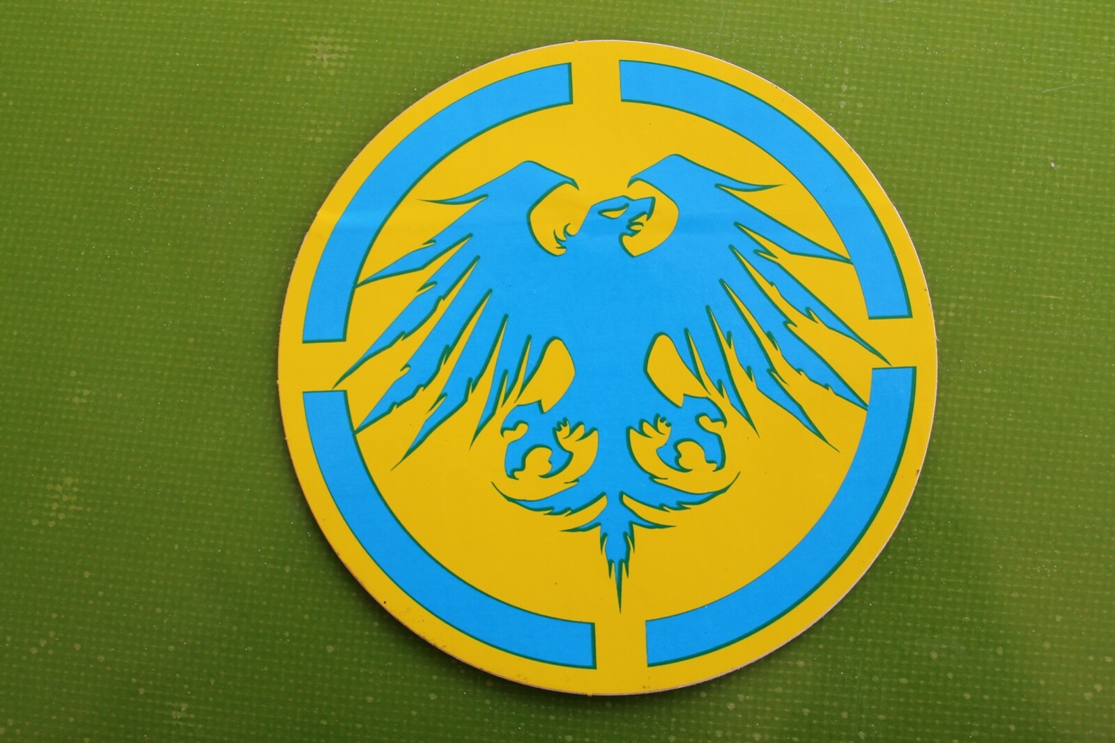Eagle Tattoo Hip Hop Blue Yellow OG Beach Surfboard V27B Vintage Surfing STICKER