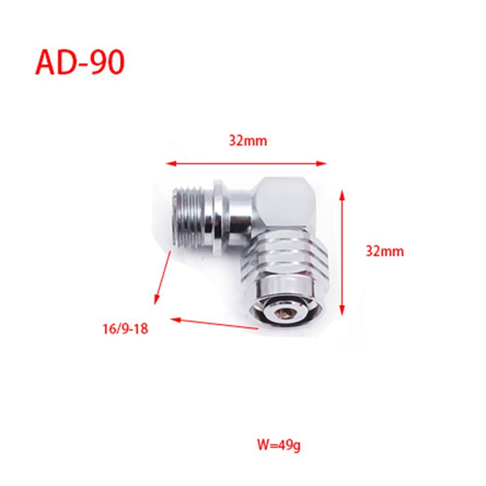 Rotatable Diving Regulator Adapter for 90 and 110 Degree Hose Movement