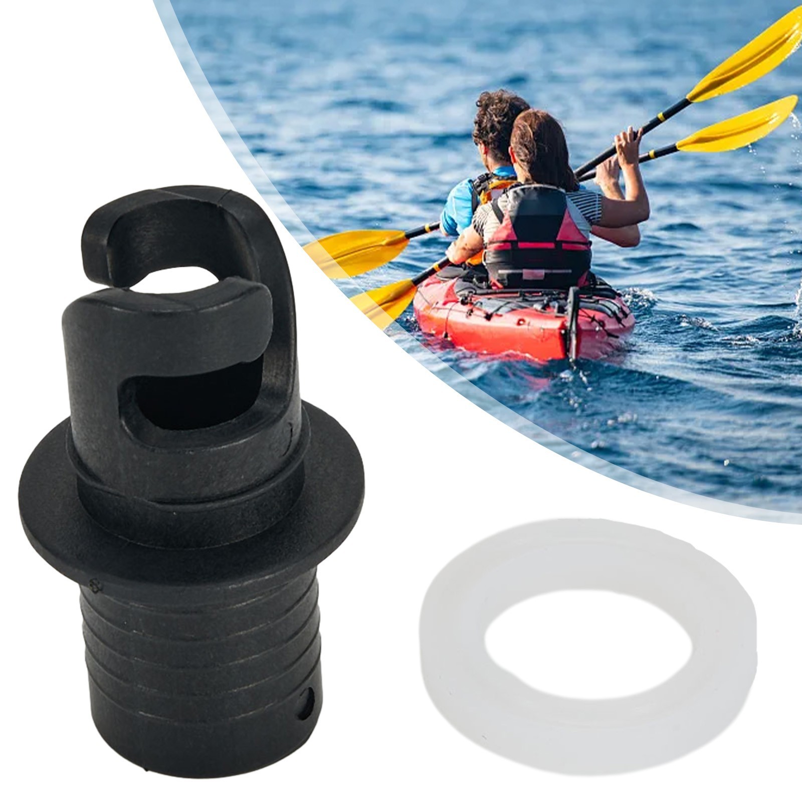 Hose Adapter Air Foot Pump Valve For Inflatable Boat For Various Kayaking
