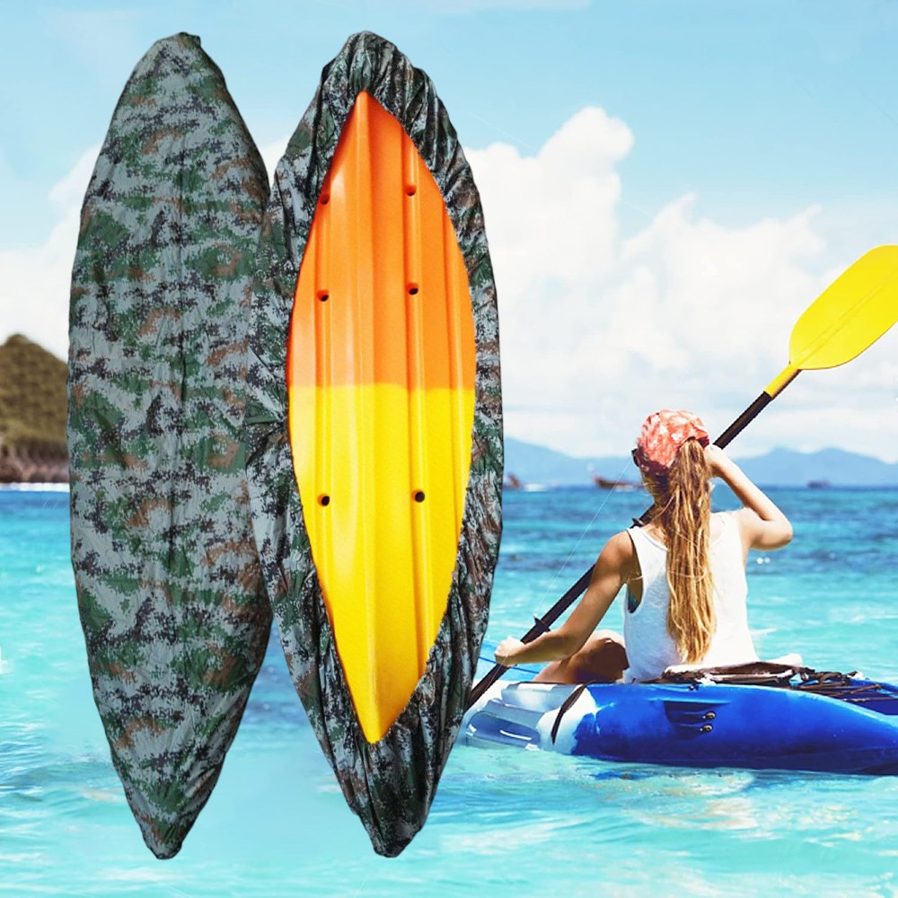 Heavy Duty Kayak Cover Waterproof Ultra Strong Canoe Storage Dust Cover