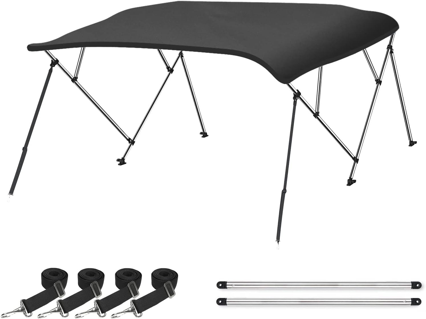 10 Optional Colors Available 3-4 Bow 13 Different Size Bimini Top Cover Includes