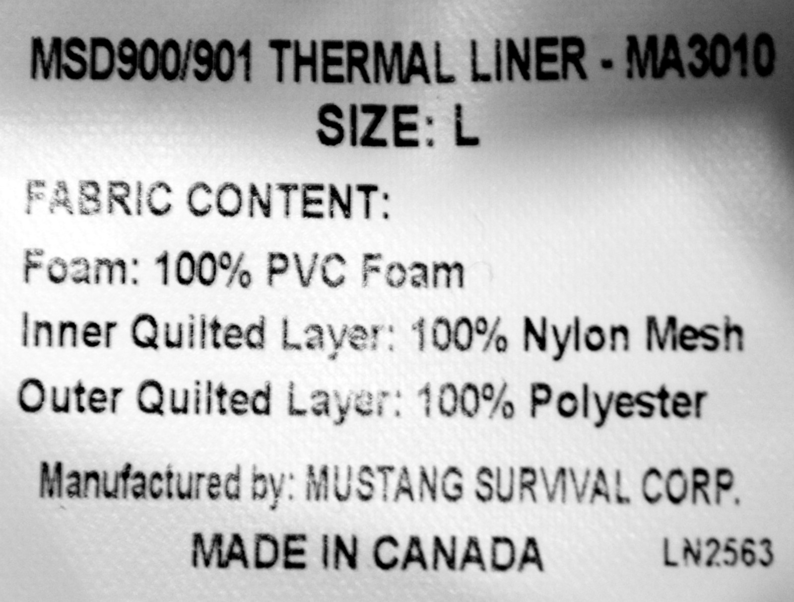 NEW Mustang Survival Suit MSD901 SO COMPLETE 3 PIECE PART SYSTEM SIZE: LARGE