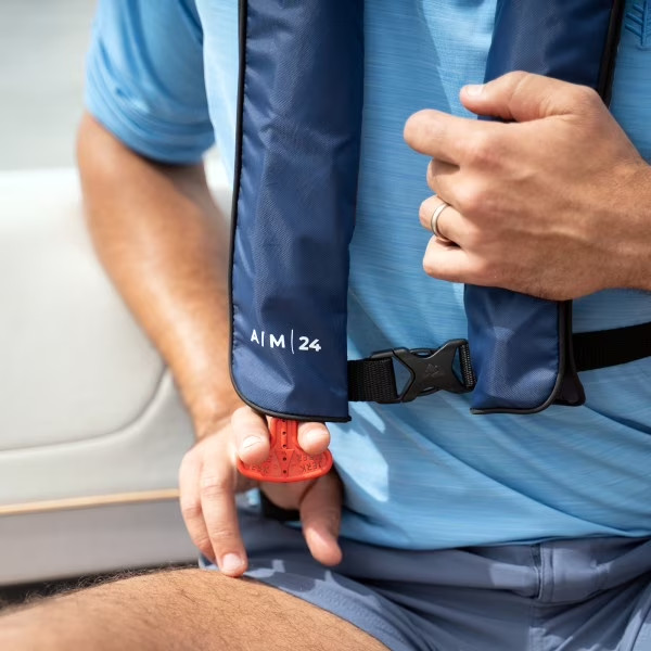 Ozark Trail Pro 24 Inflatable Life Jacket PFD For Kayak Fishing Paddle Boarding