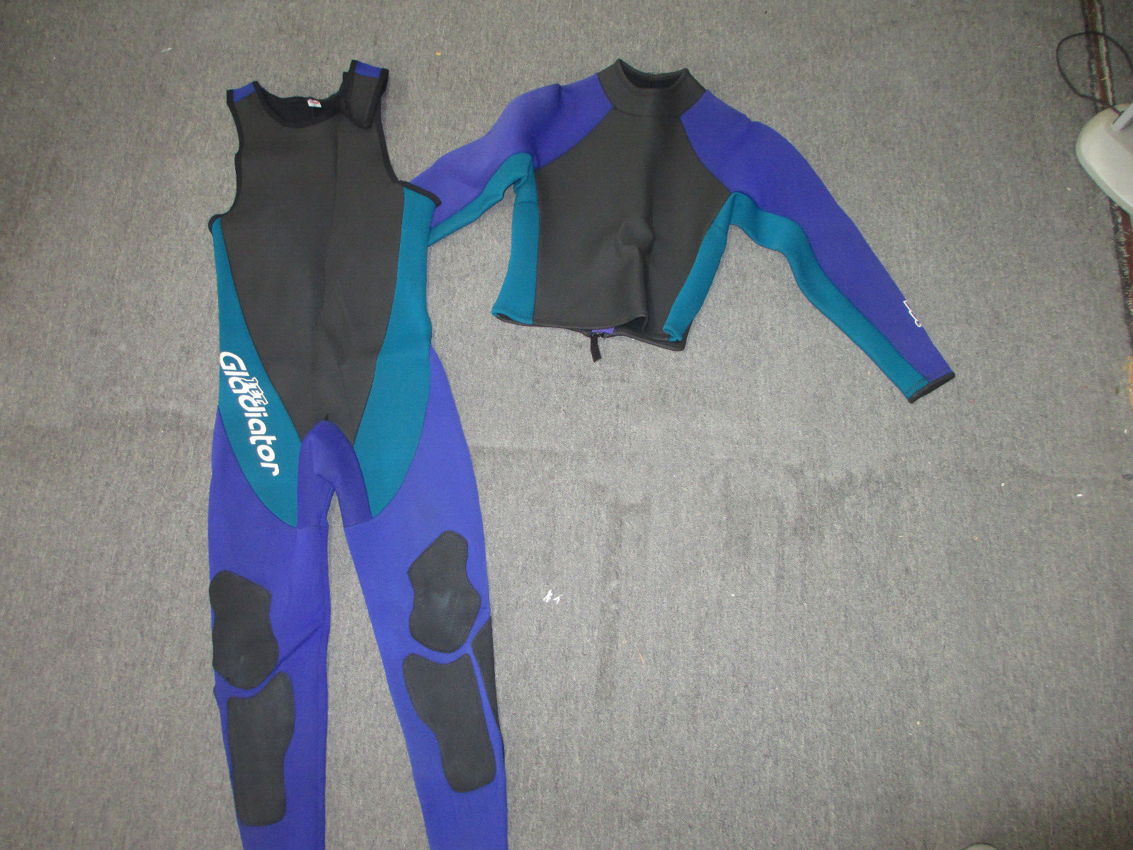 Jet Gladiator 2 Pc Women’s Wet Suit, XL, GUC