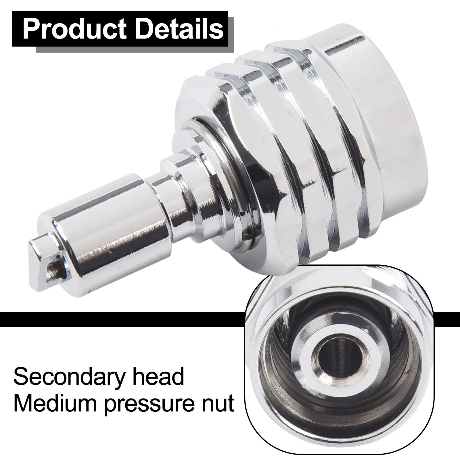 Enhanced Scuba Diving Adapter Male to Female UNF For Regulator Quick Release