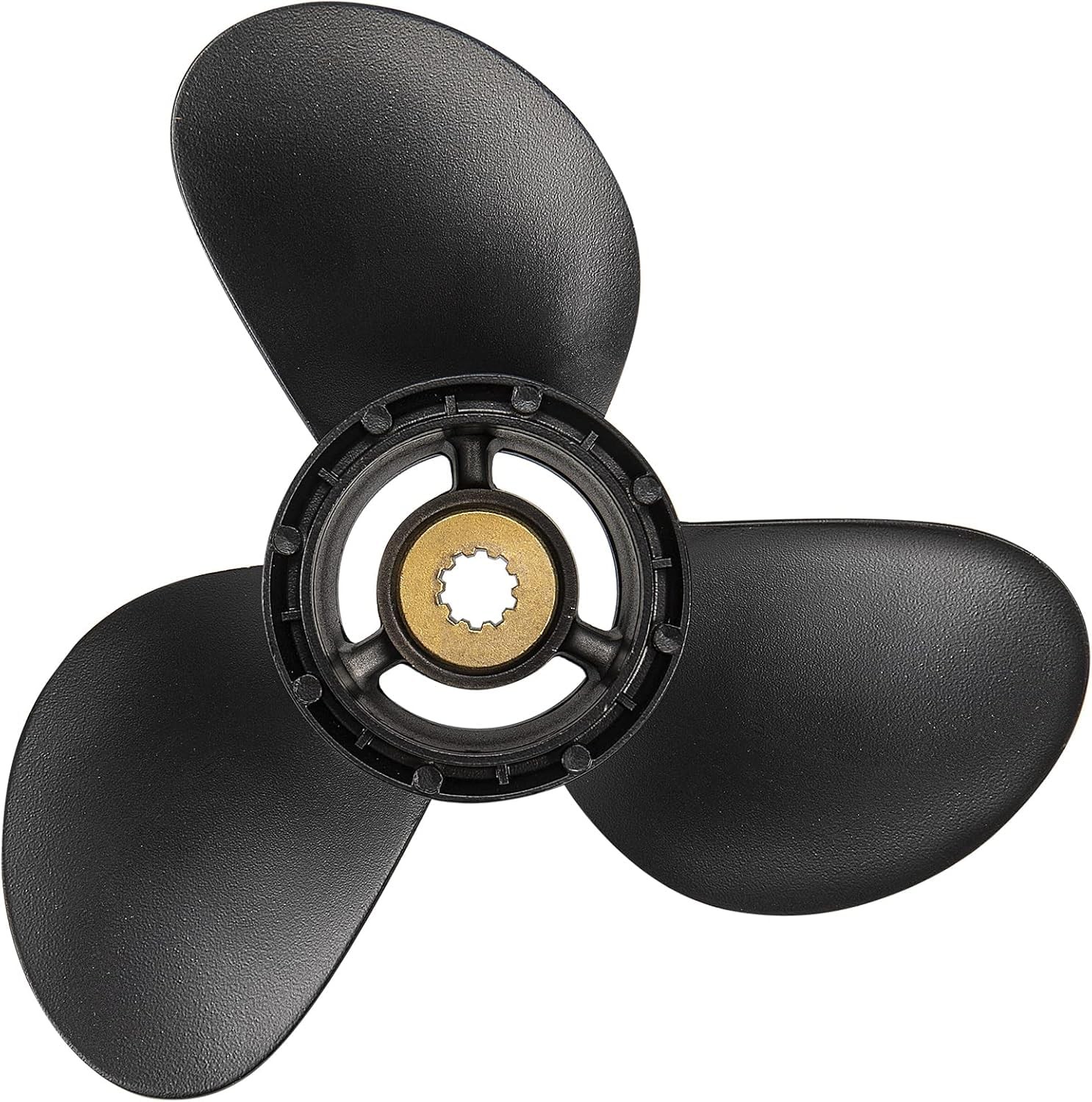 OEM Upgrade 9 1/4 x 9 Aluminum Boat Outboard Propeller fit Suzuki Engines 8-2…