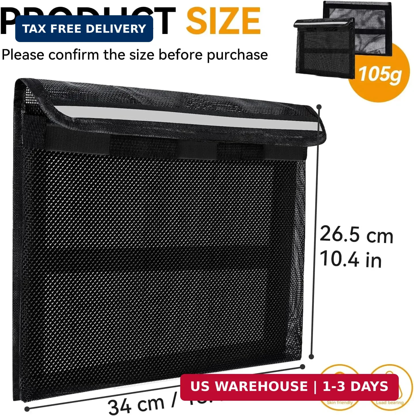 Boat Storage Bag, Boat Storage Caddy Organizer, Reflective Leak-Proof Mesh Bag w