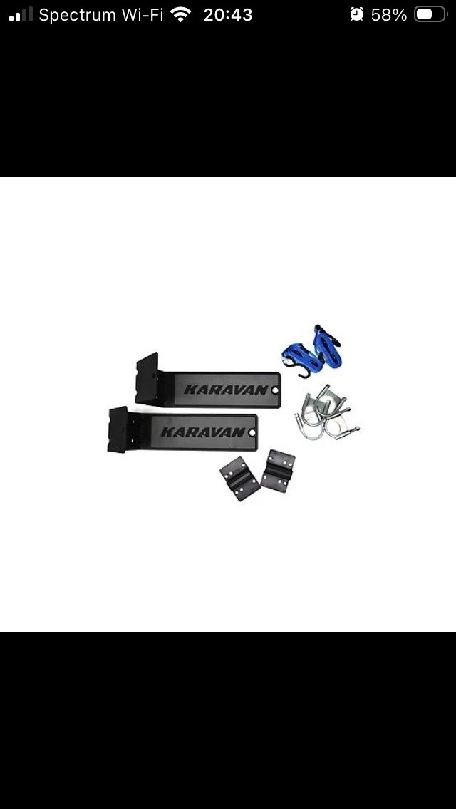 KARAVAN Utility Trailer Kit- Universal Kayak Carrier Hardware Kit