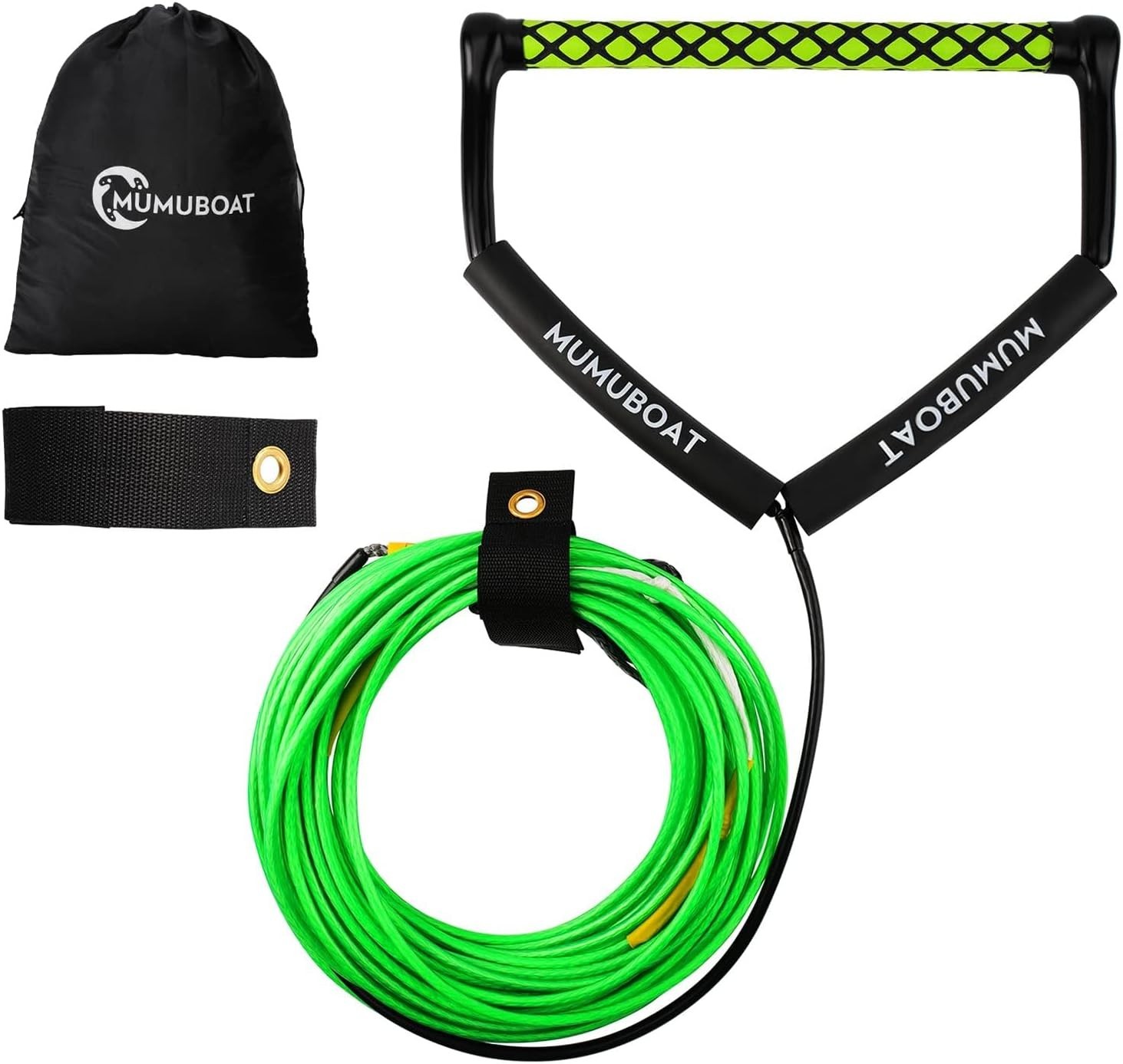 Dyneema Wakeboard Rope 75ft – No Stretch – 2200 lbs