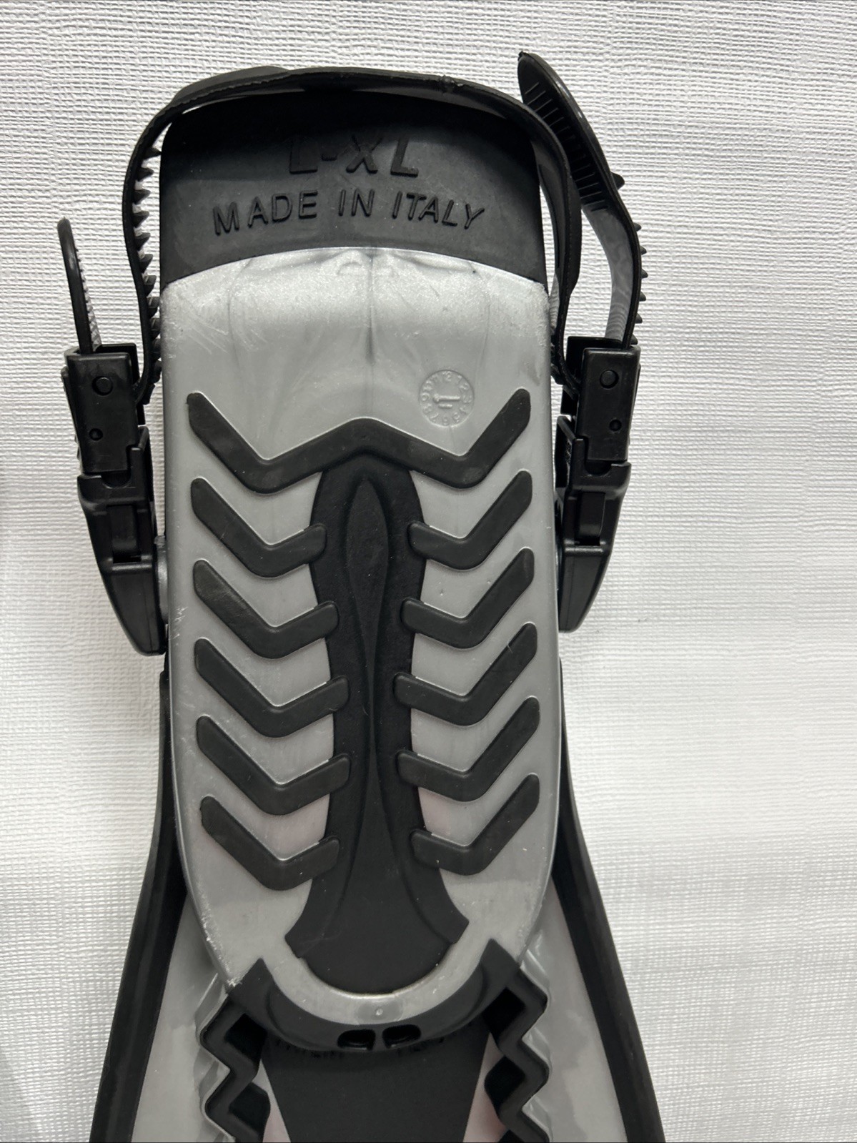 Scubapro Kinetix L-XL Swimming Scuba Fins Black Gray Blue