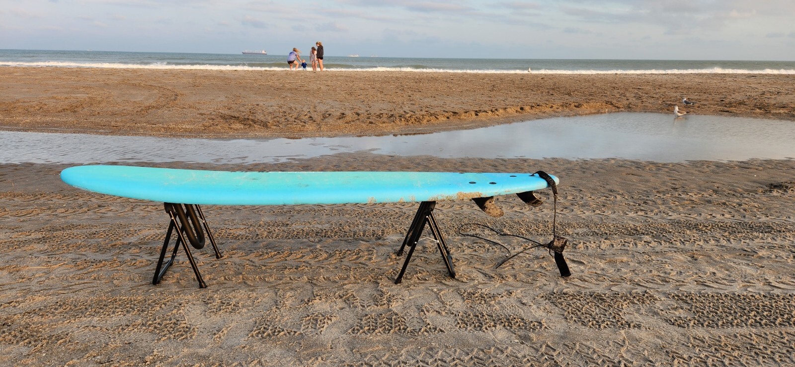 Foldable aluminum surfboard stand – (Reg Price $79) END OF SUMMER CLEARANCE $35!