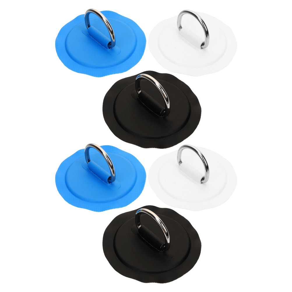 6 Pcs Surfboard Fixing Buckle Inflatable Boat Accessories Paddle Rings