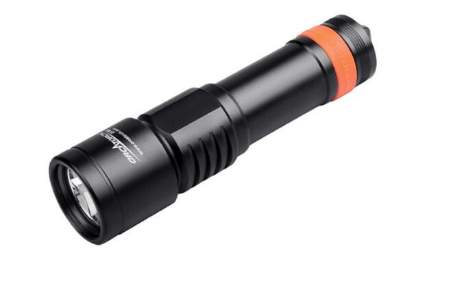 Orcatorch D700 1700 Lumens Dive Light with 2 batteries