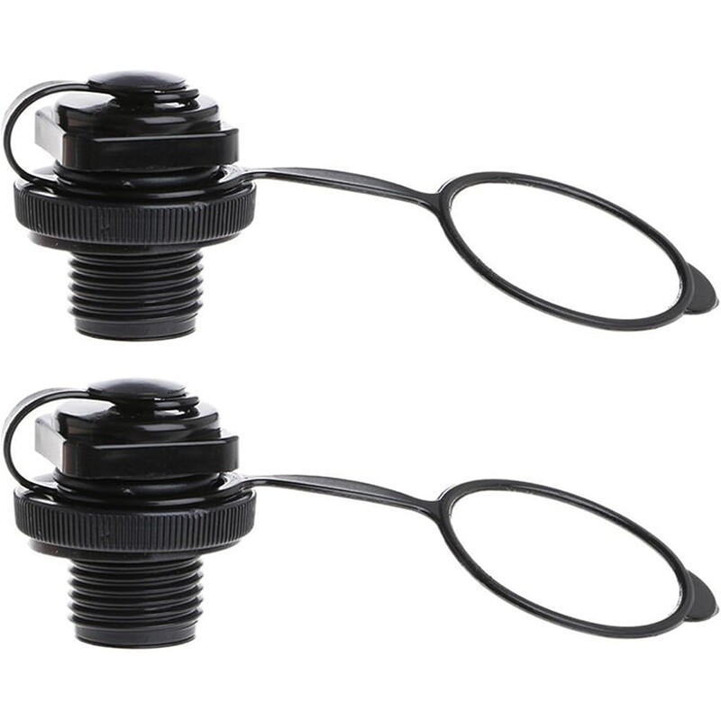 2Pcs Inflatable Kayak Air Valve Replacement Screw Plugs Canoe Raft PVC Boat New