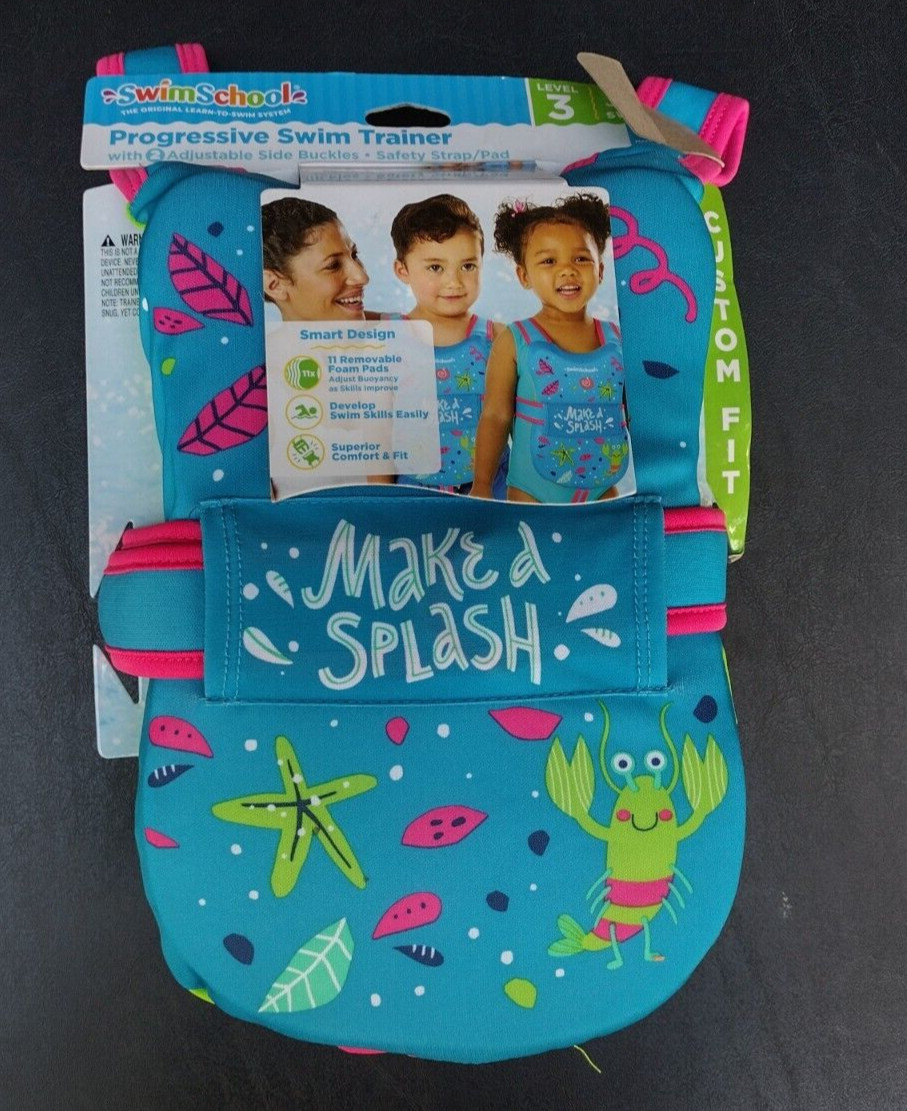 SWIM SCHOOL PROGRESSIVE SWIM TRAINER LEVEL 3 AGES 3-5 MAX 38LBS