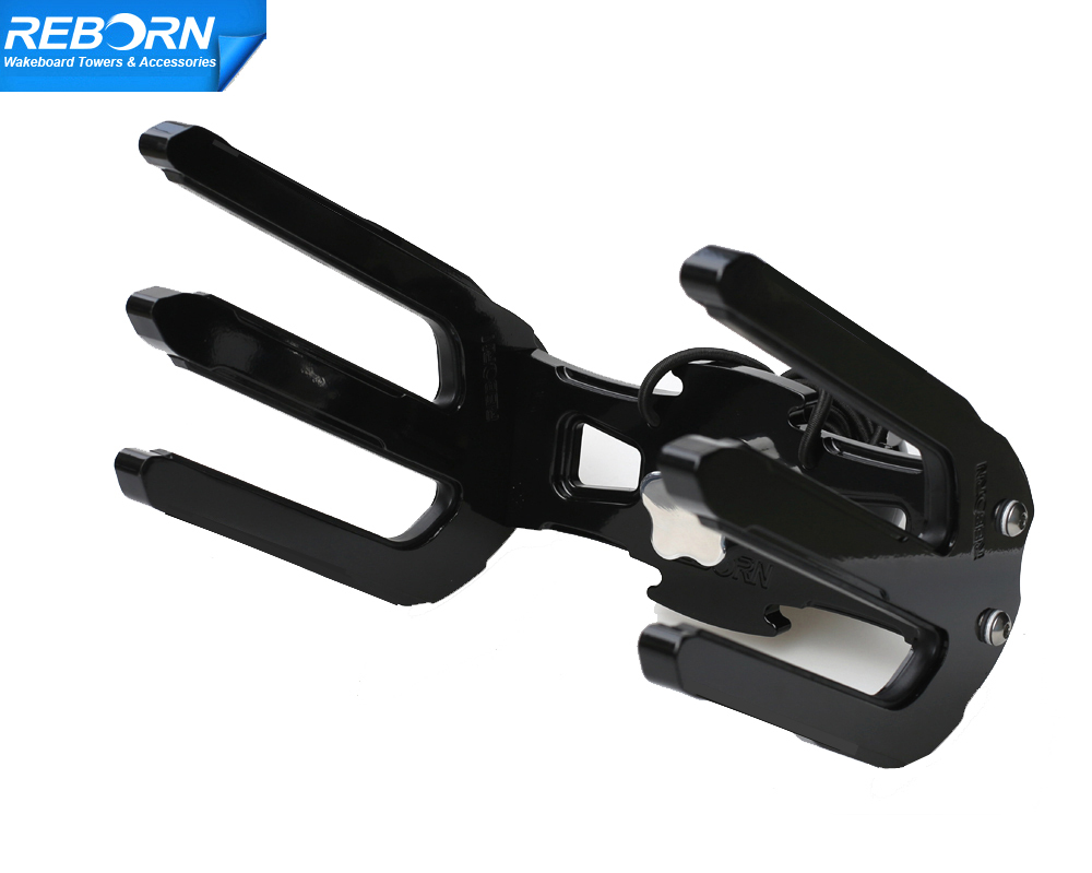 Reborn UV Resist Black Pro2 OR Wakeboard Tower Rack + Wake/Kneeboard Rack 5YR WY