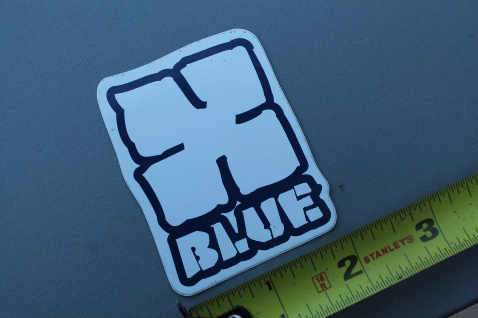 BLUE Surfboards Thailand Generic Original White V71A Vintage Surfing STICKER