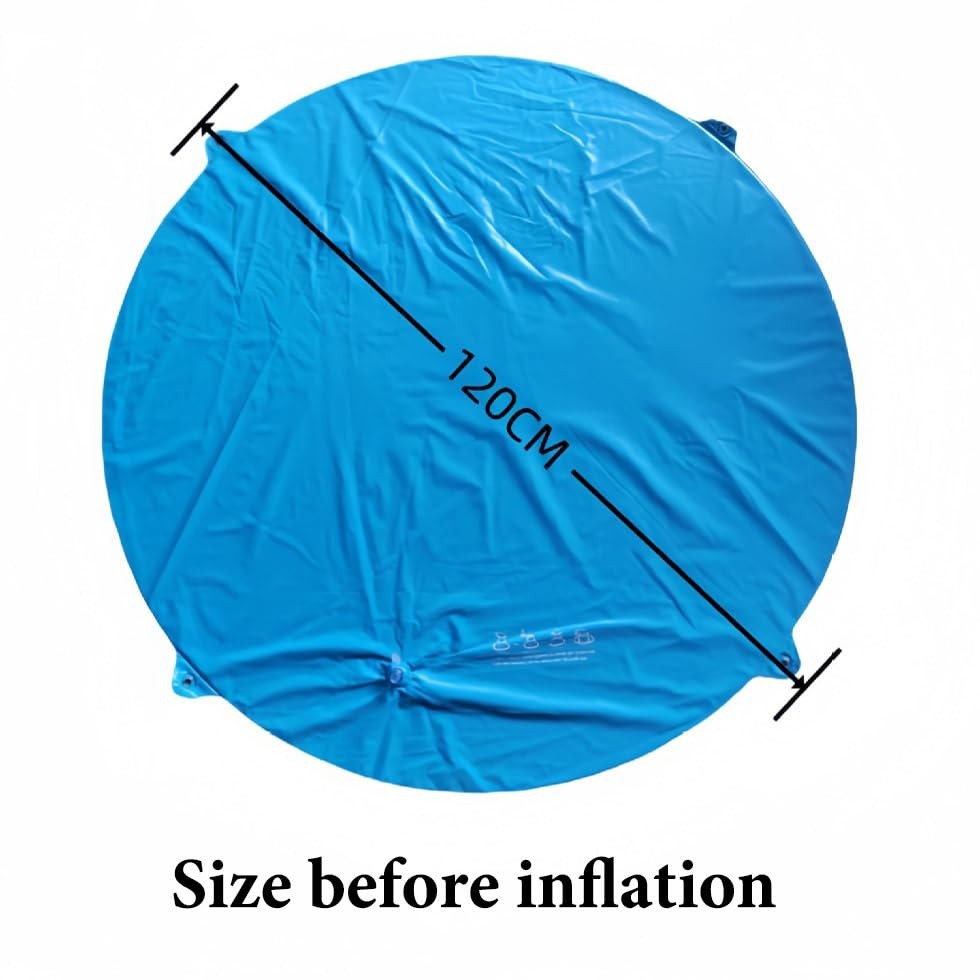 2 Pack Pool Air Pillows for Above Ground Pools, 4 Ft Winter PVC Pool Cover Ai…