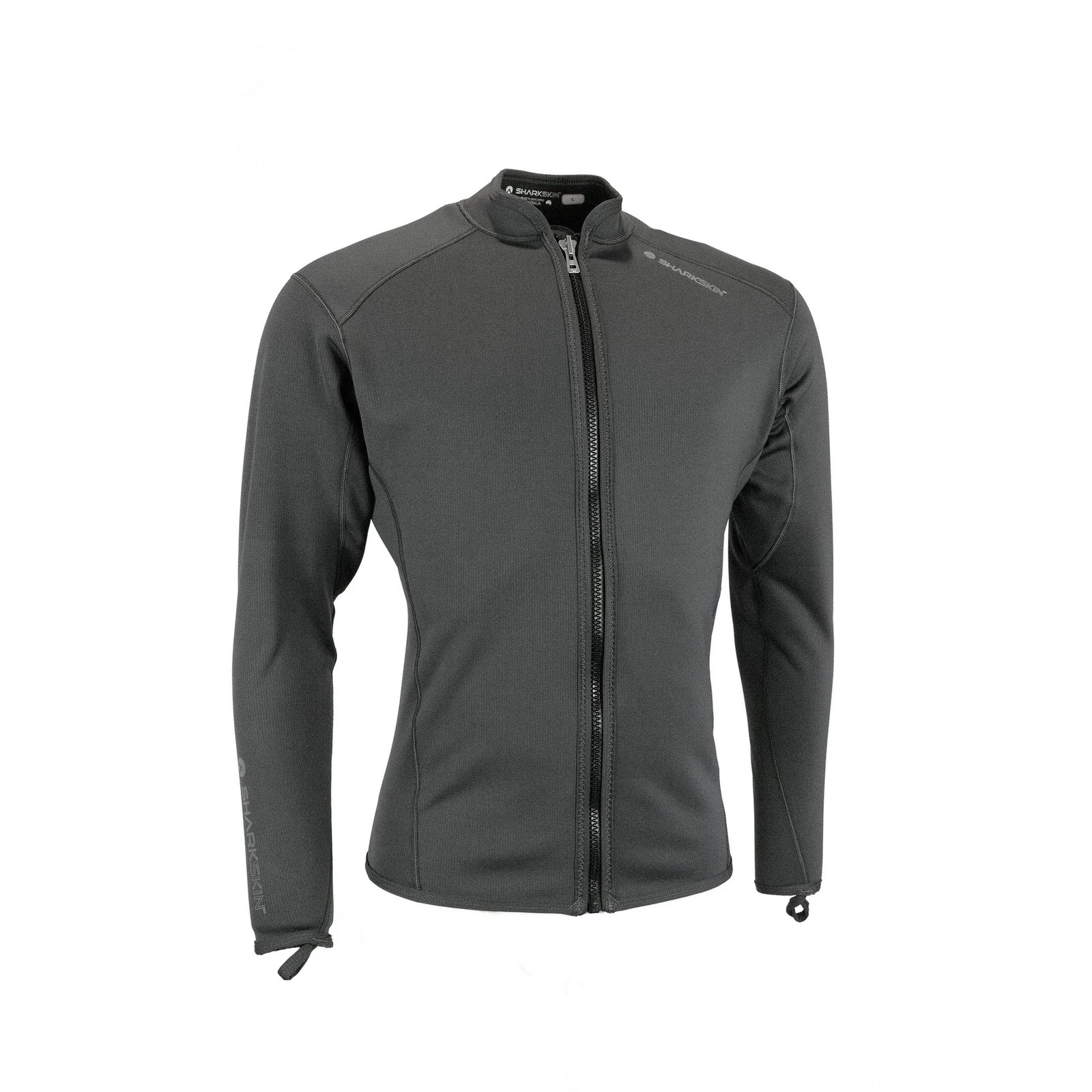 Sharkskin Men’s Titanium 2 Chillproof Long Sleeve Full Zip Wetsuit Top