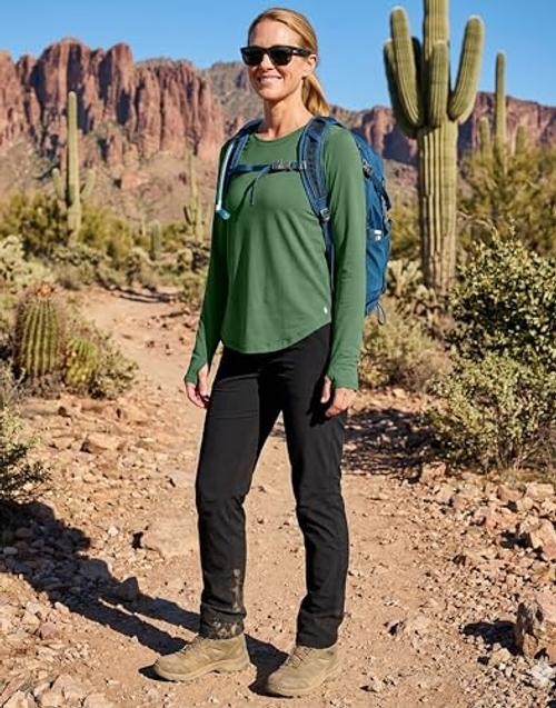 Womens Sun Shirts UPF 50+ UV Protection Lightweight Quick Medium Army Green