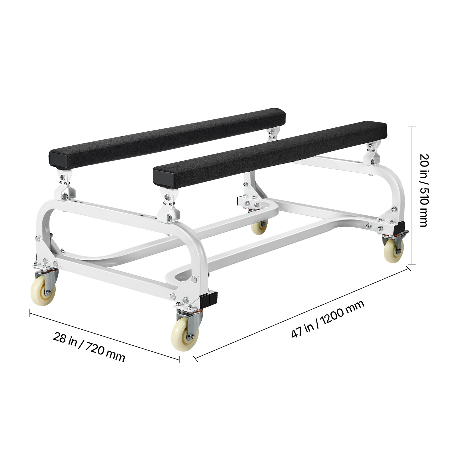 Jet Ski Dolly Stand for PWC Storage Cart w/ 1300 lbs Load Capacity