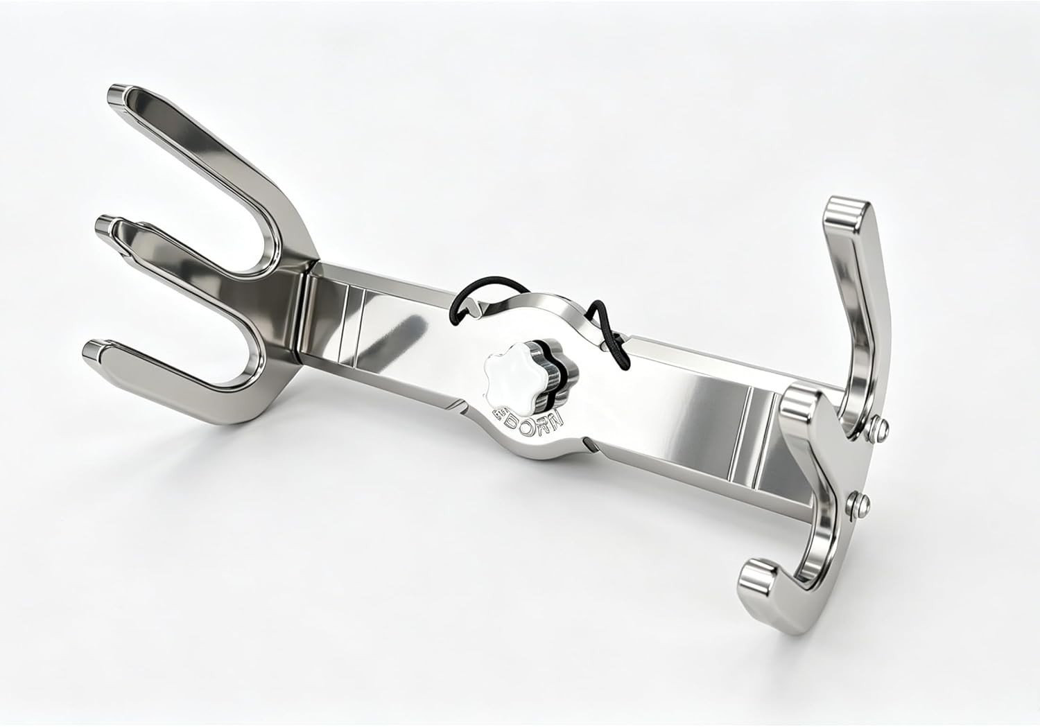 Reborn Pro+ QR Angle-Free Ski Tower Rack Shinning Polished Ski Board Rack 5Yr Wy