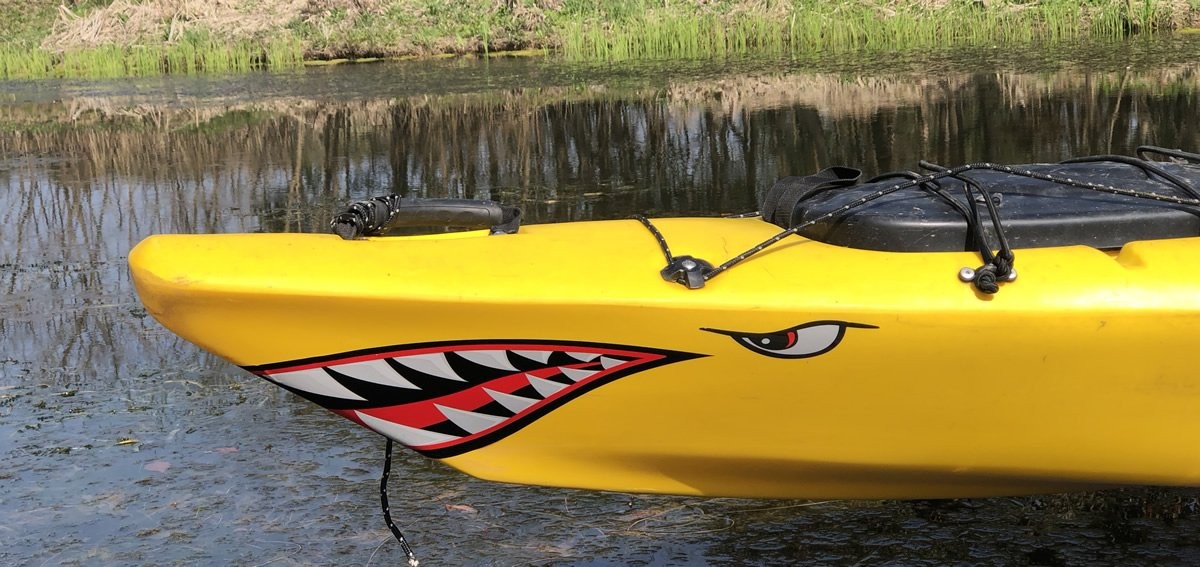 Alemon Shark Teeth Mouth Reflective Decals Graphics Sticker Fishing Boat Cano…