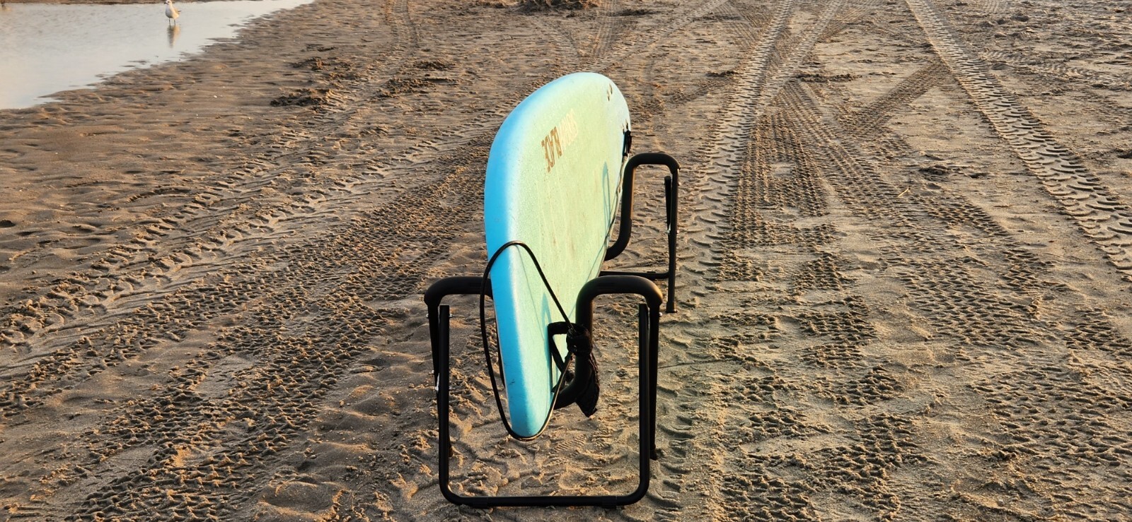 Foldable aluminum surfboard stand – (Reg Price $79) END OF SUMMER CLEARANCE $35!
