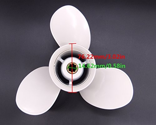 Boat Engine 9 1/4×11-J 63V-45943-10 63V-45943-00-EL Aluminum Alloy Propeller