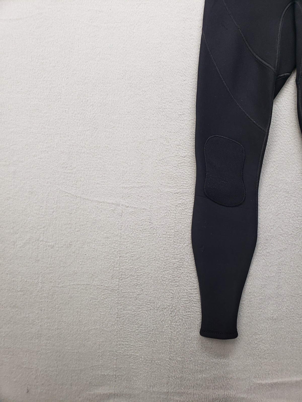 Xcel Men Full Wetsuit LT Black Gray Neoprene Surfing Dive Zip Up Waterproof