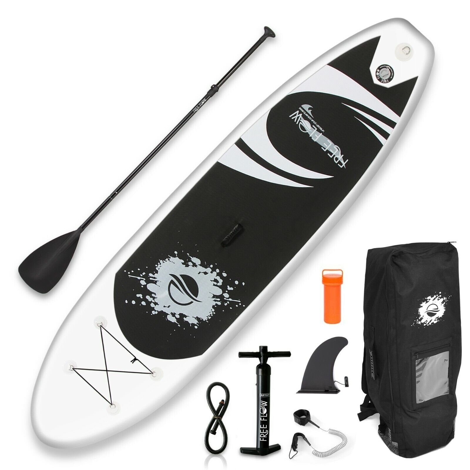 Serene-Life SLSUPB08 11 FT Inflatable Stand Up Paddle Board (SUP) W/ Accessories