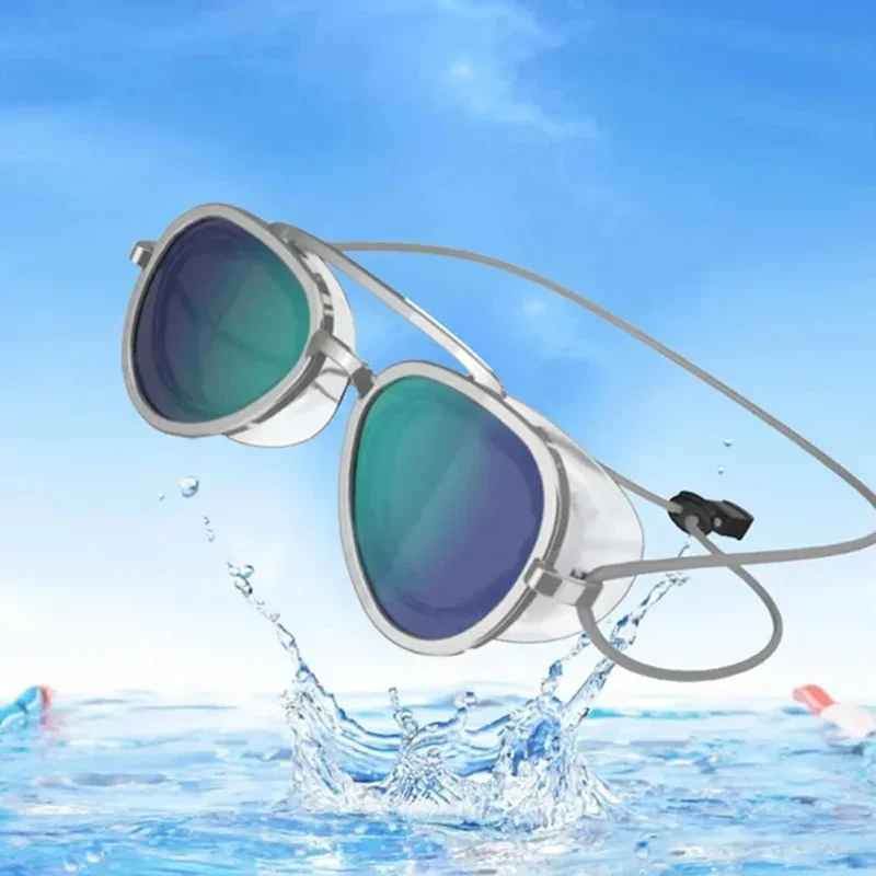 UV Protection Full Perspective New Sunny Unisex Swim Goggles – Anti?Fog ?**