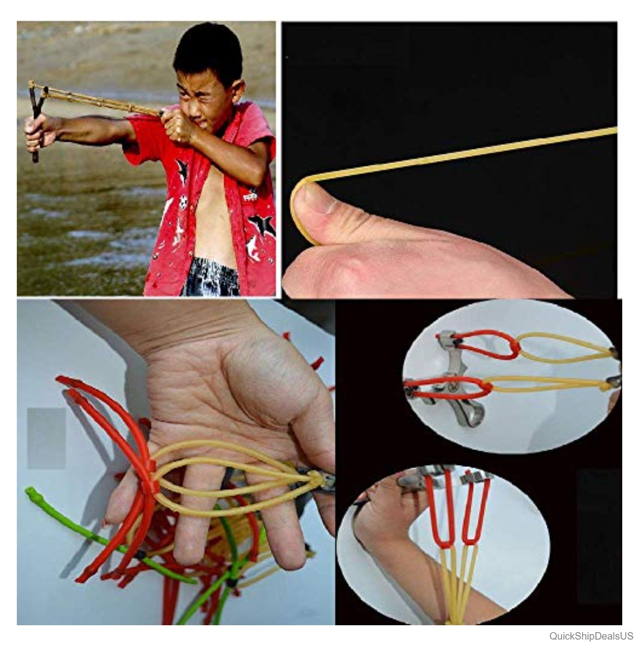 Natural Latex Rubber Tubing 33ft 0.2 OD Slingshot Band Speargun Catapult