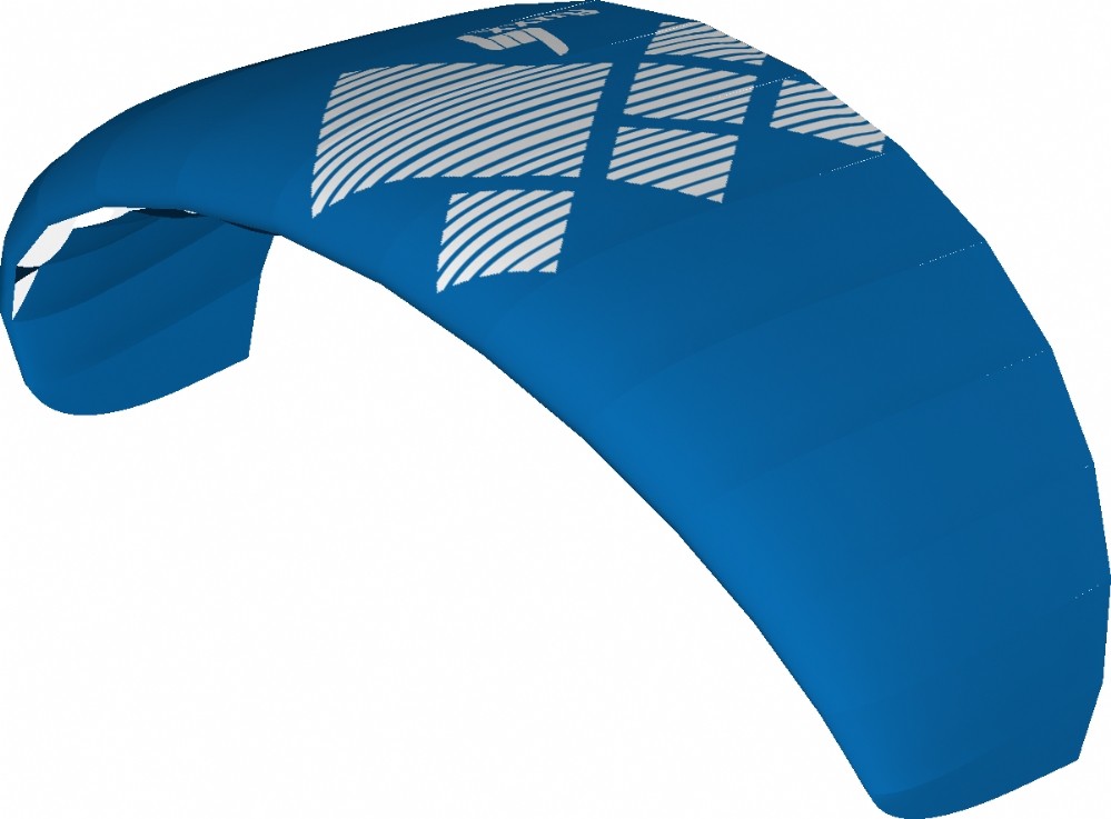 Stunt Kite HQ4 Fluxx 2.2 Trainer Kite-boarding Power + Bar + Lines + Kite Killer