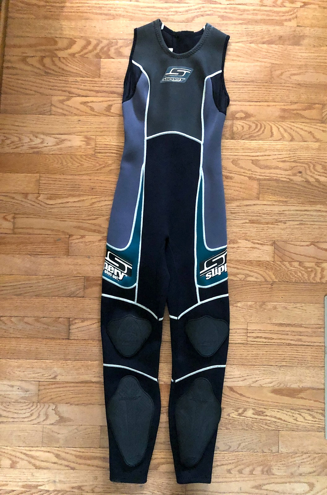 NWT Vtg Slippery When Wet 2-pc WETSUIT~Formula 2~Women Sz S~Surf SWIM Dive SCUBA