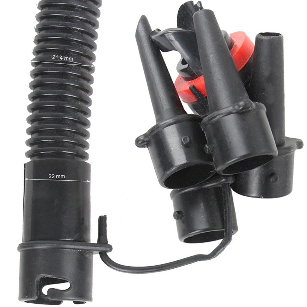 Air Pump Hose Tube Hand Inflatable Tube Hand Pump Hose 5 Different Nozzle Sizes