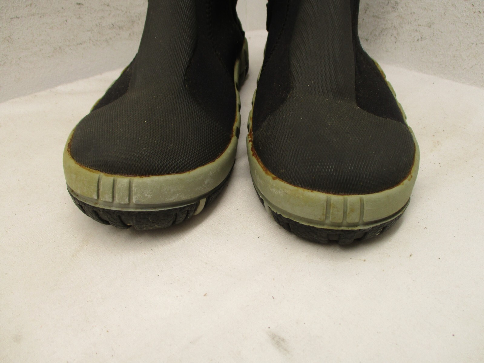 Deep See Black Neoprene Zip Dive Surf Boots Womens Size 7 Style PO3017