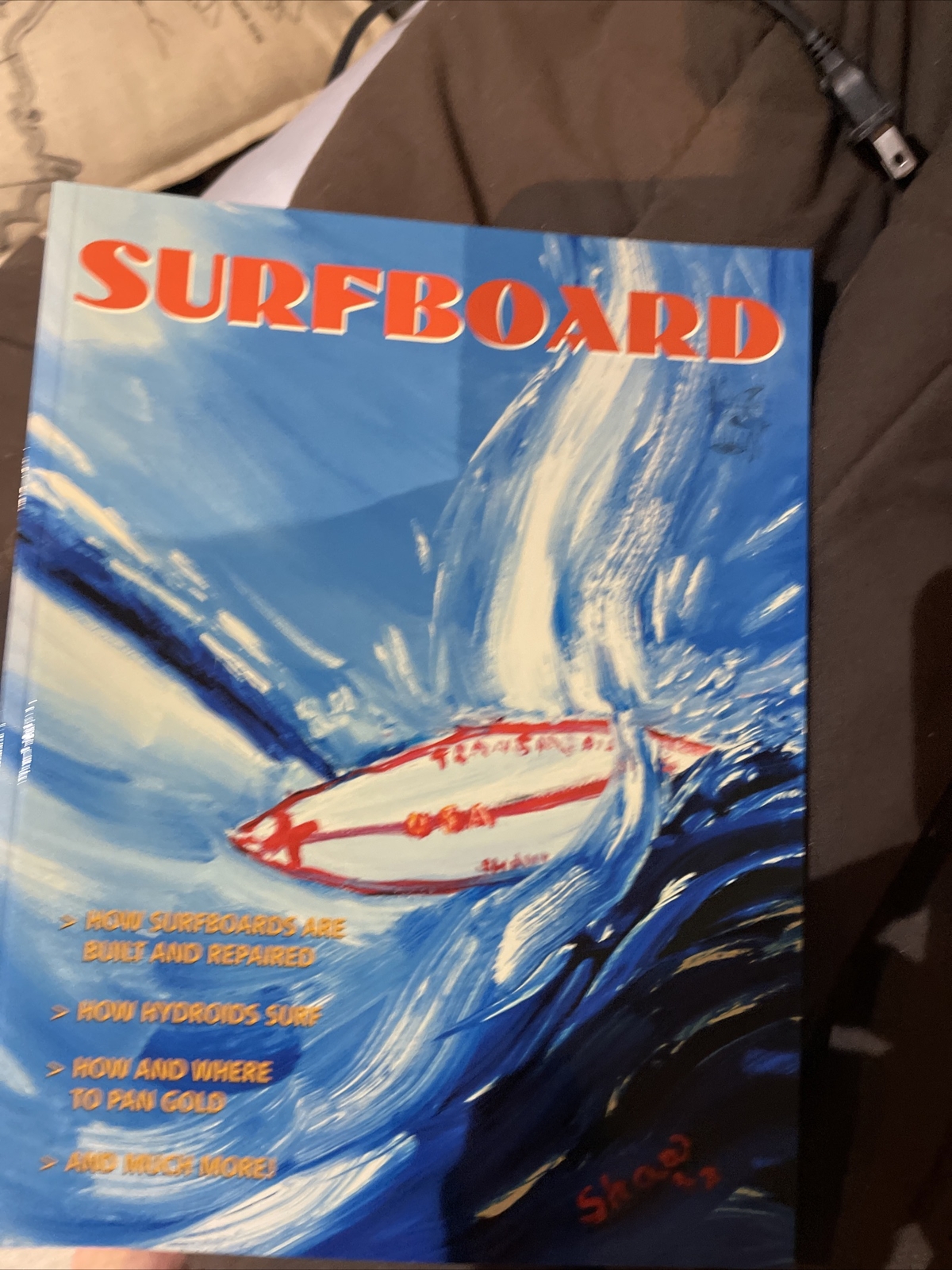 surfboard , How to build a surfboard in English , by Shaw