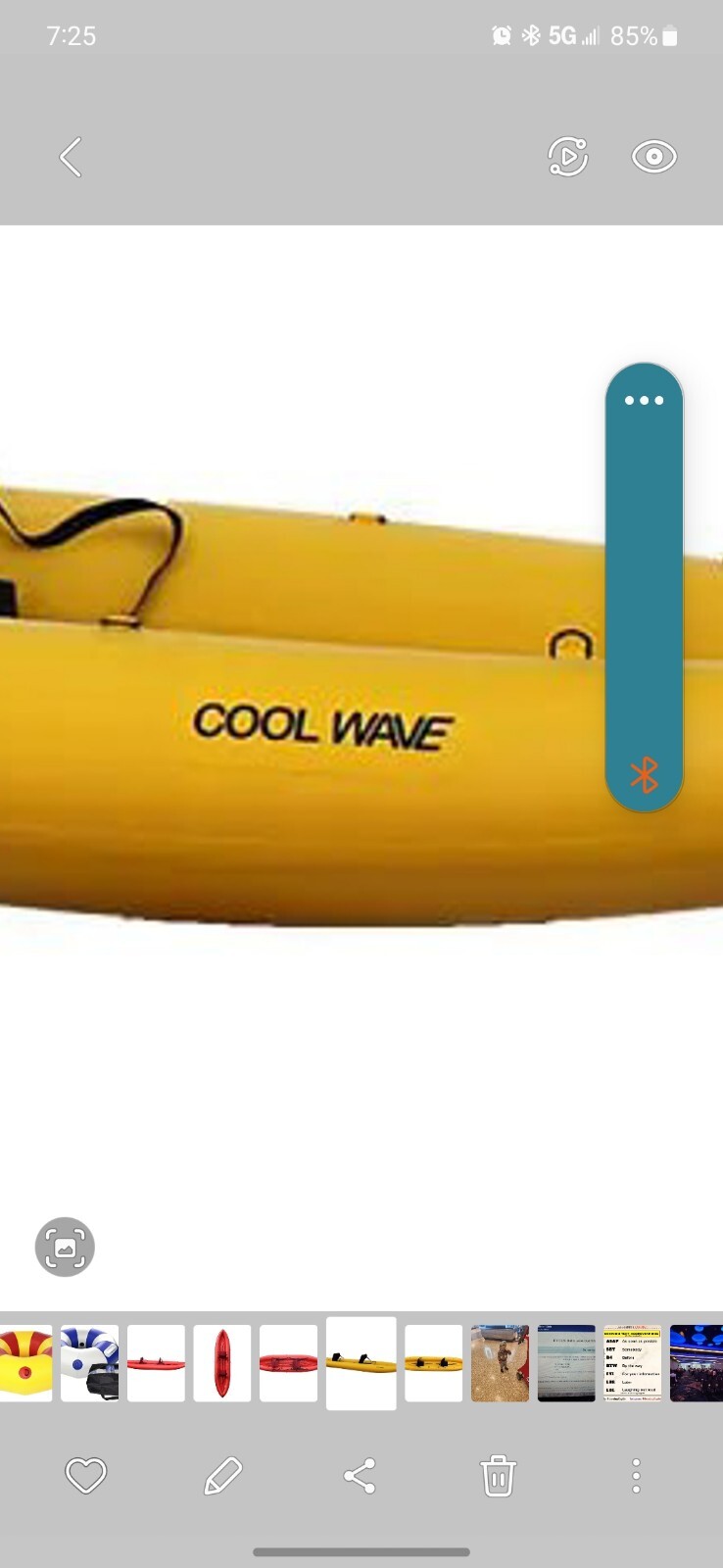 Kayak Inflatable Heavy Duty. COOL WAVE. Made in UKRAINE.