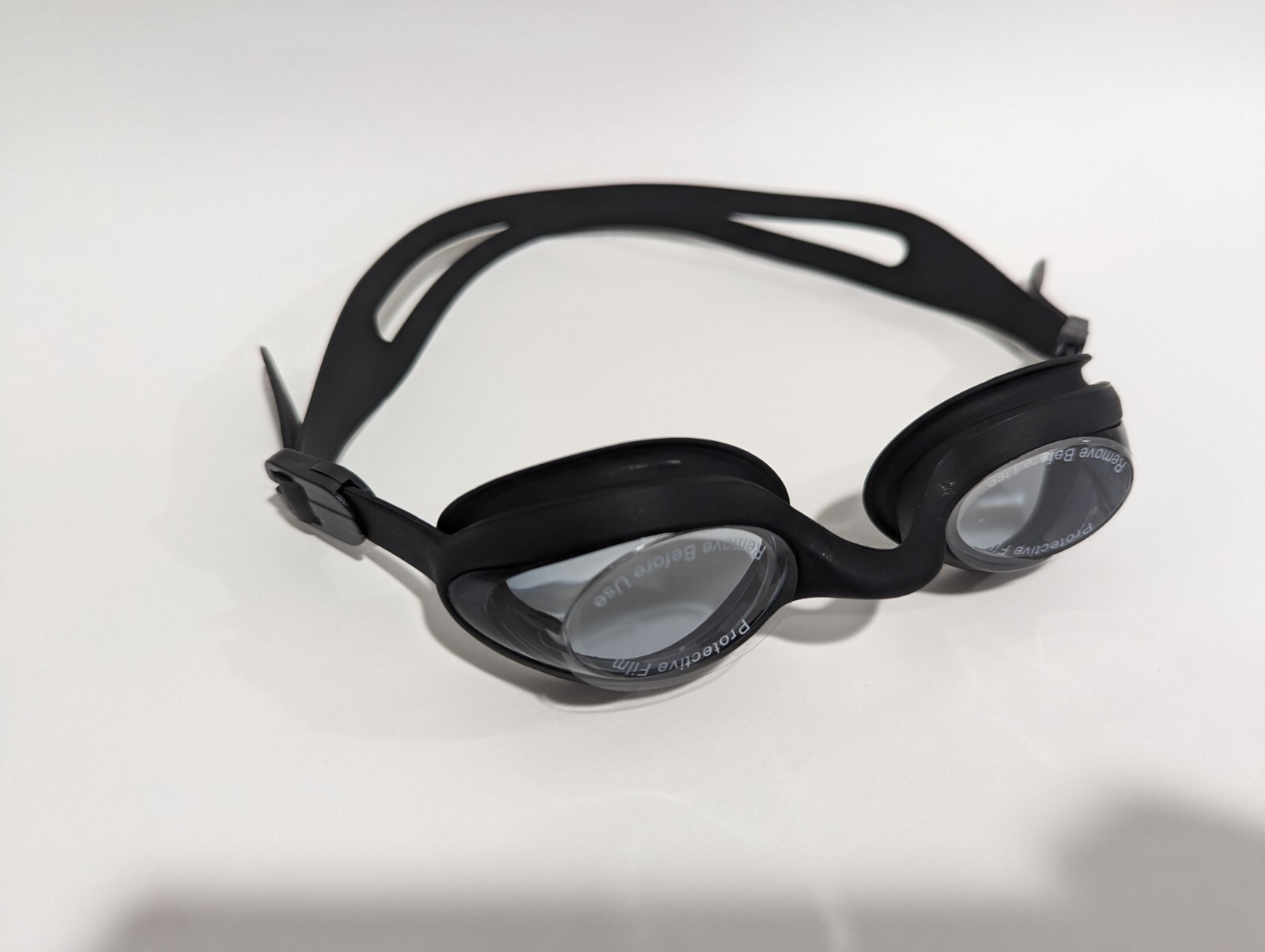 AquaSpecs Prescription Swim Goggles Black Myopia Choose Diopter For each Eye