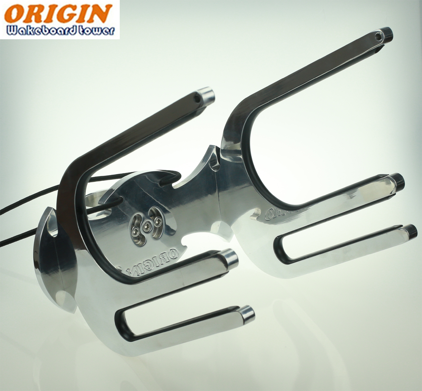 Origin Bat Polished Wakeboard Tower Combo Rack Fits Wakeboard Kneeboard 5 Yr Wty