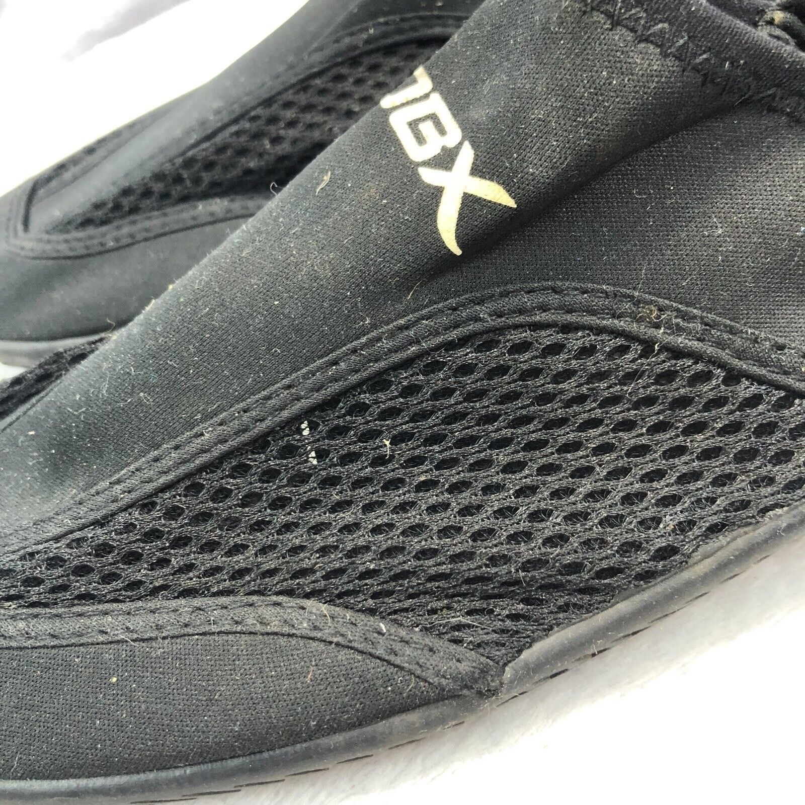 DBX Mens Szx 10 Black Swim Mesh Slip Resistant Aqua Water Shoes